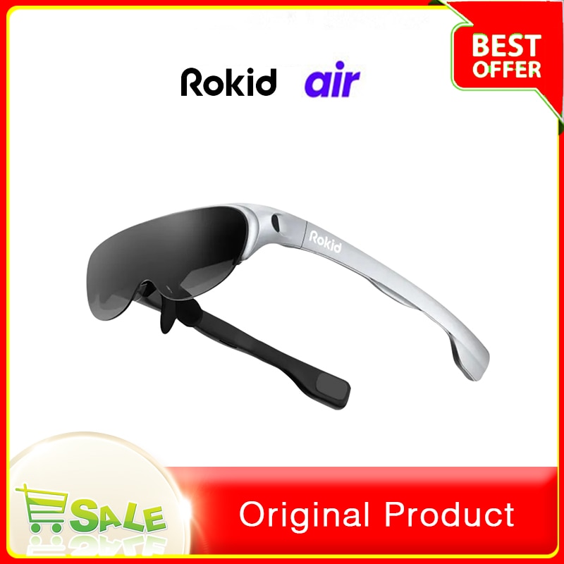 Rokid Air ̽ VR Ʈ Ȱ, 3D AR Ȱ, 120 ġ ȭ, 1080P OLED  ÷, Ȩ  û ġ